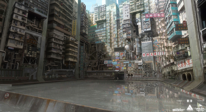 Illustration for article titled The Incredible Art Of The Ghost In The Shell Movie